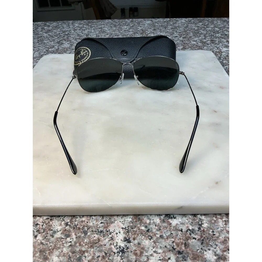Ray-Ban RB 3362 Cockpit Sunglasses Gunmetal Frame w/ NEW Fuse G-15 Lenses& Case7